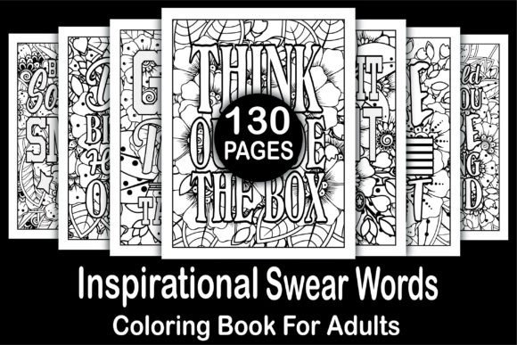 130 Inspirational Quotes Coloring Book