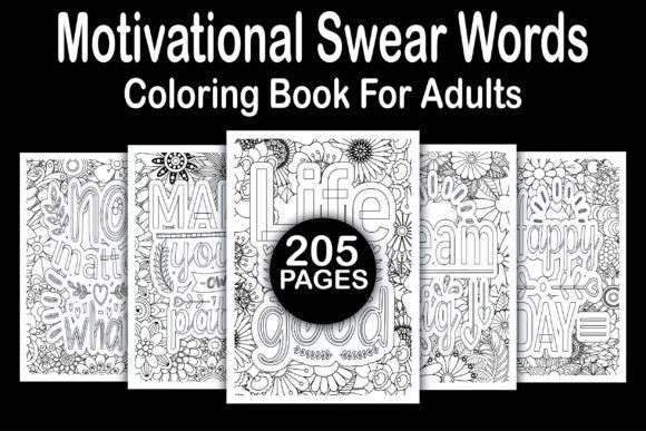 205 Motivational Quotes Coloring Books