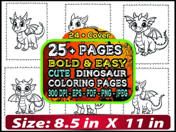 Cute Dinosaur Kids Coloring Book Pages: A Practical Guide for Creators, Educators, and Print-on-Demand Entrepreneurs