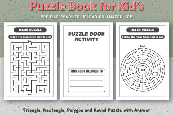 Designing Engaging Puzzle Book for Kids Interior: A Practical Guide for Creators and Educators
