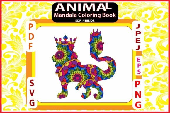 Lion Coloring Page for Adult