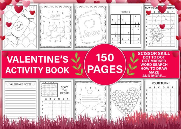 Valentine’s Activity Book for Kids Vol-1: A Strategic Asset for Creators and Educators