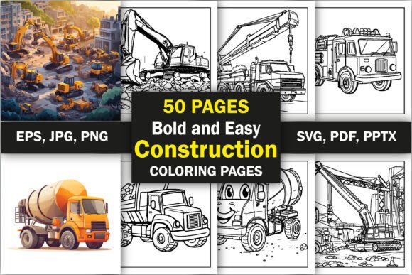 Why This Construction Coloring Book Is a Smart Move for Your KDP Business